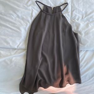 Fabrik high neck braided blouse